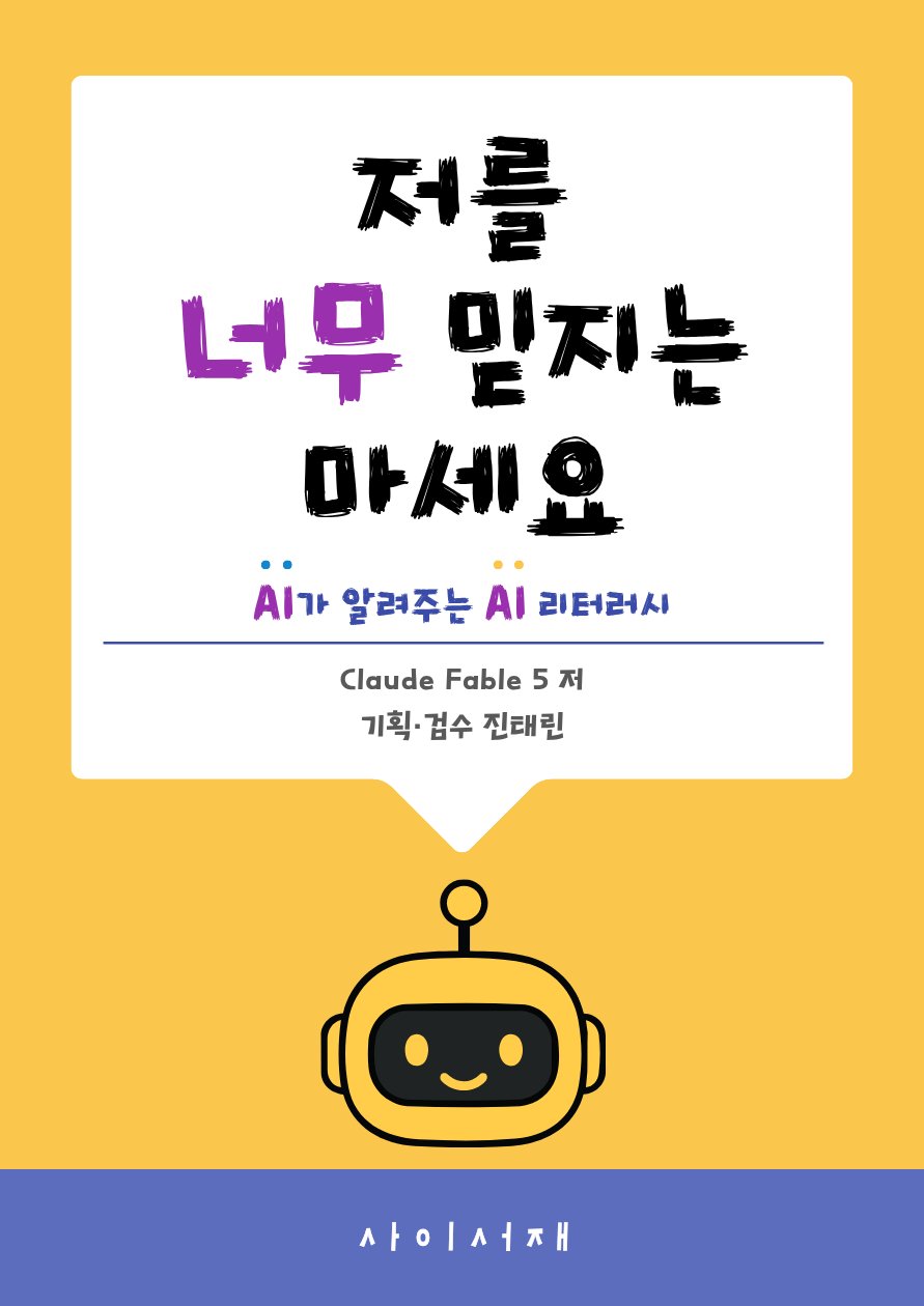 『저를 너무 믿지는 마세요』 표지